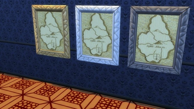 Sims 4 Platos Map of Atlantis by VictorialaRidge at Mod The Sims