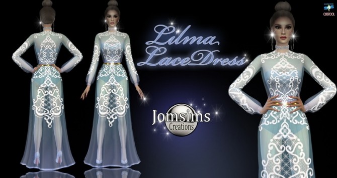 Sims 4 Lilma dress at Jomsims Creations