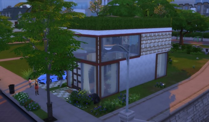 Sims 4 Single Simsmale House by patty3060 at Mod The Sims