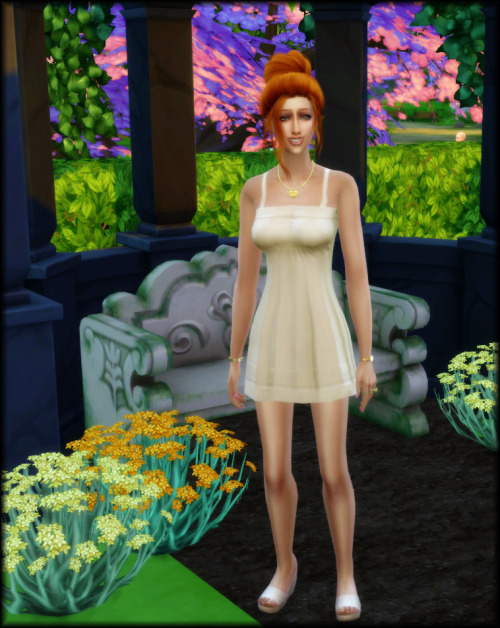 Sims 4 New Babydoll Dress at Julietoon – Julie J
