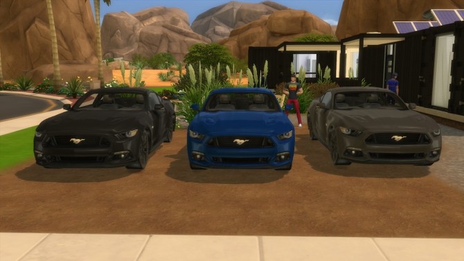 Sims 4 Ford Mustang GT at LorySims