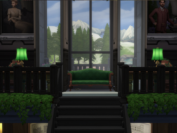 Sims 4 Somber Retreat by A3ON97 at TSR