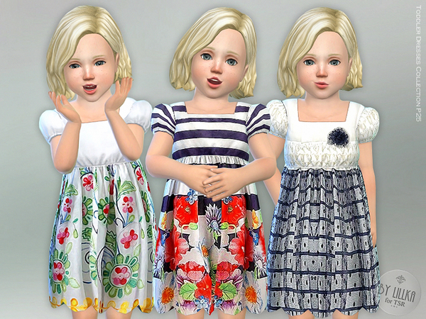 Sims 4 Toddler Dresses Collection P25 by lillka at TSR