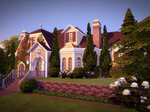 Sims 4 Richmonde Mansion by melcastro91 at TSR