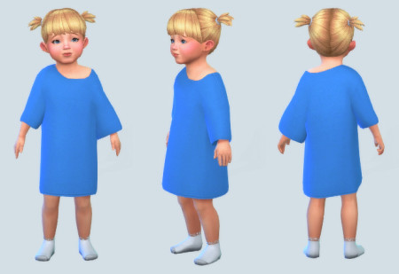 Sleepy Time Toddler Tee at Pickypikachu » Sims 4 Updates