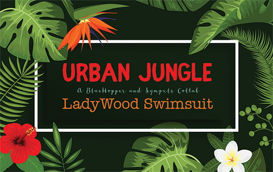 Sims 4 Urban Jungle LadyWood Swimsuit Recolor by Sympxls at SimsWorkshop