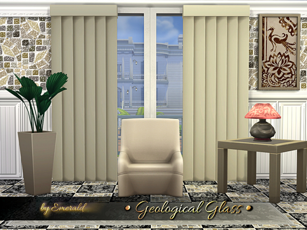 Sims 4 Geological Glass by emerald at TSR