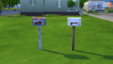 Real Rust Ol’ Rusty Mailbox by VictorialaRidge at Mod The Sims