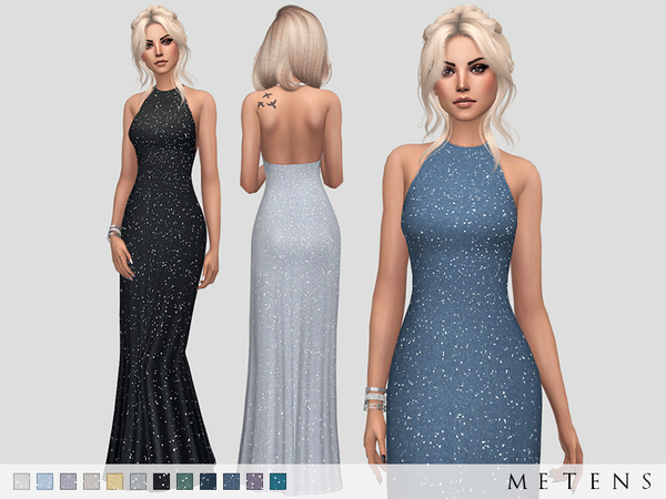 Sims 4 Kate Dress by Metens at TSR