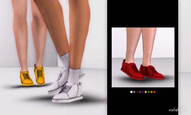 Lust Sneakers at Volatile Sims » Sims 4 Updates