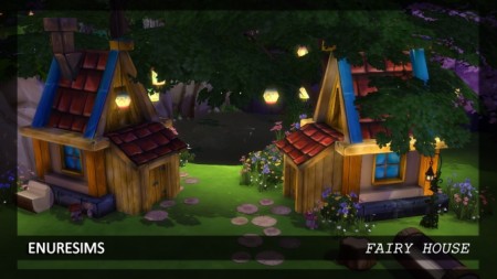 Fairy House (tent) at Enure Sims
