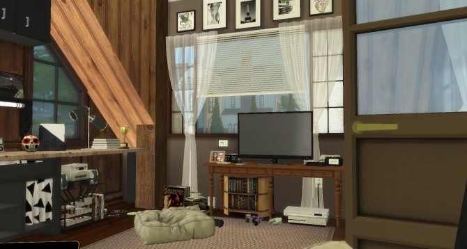 Sims 4 Noland living at Pandasht Productions