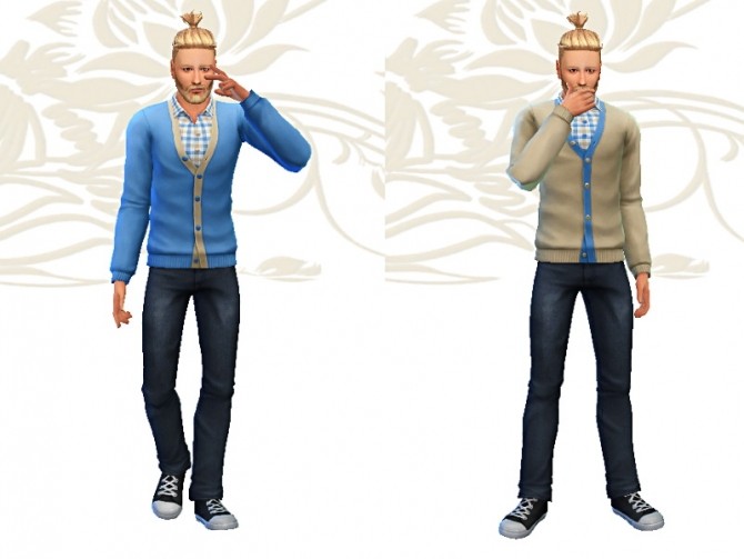 Sims 4 Gilet Carro by Chanchan24 at Sims Artists