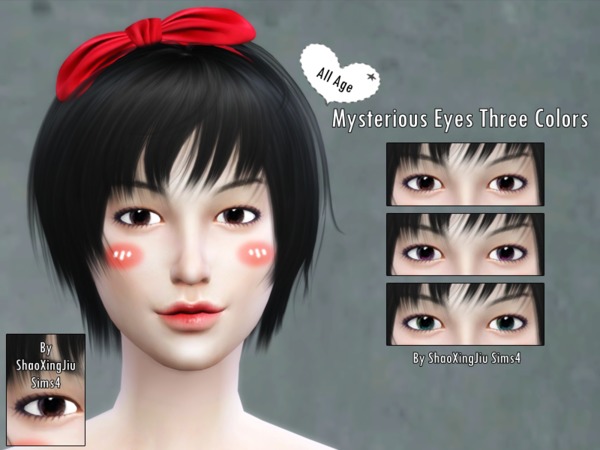 Sims 4 Mysterious Eyes by jeisse197 at TSR