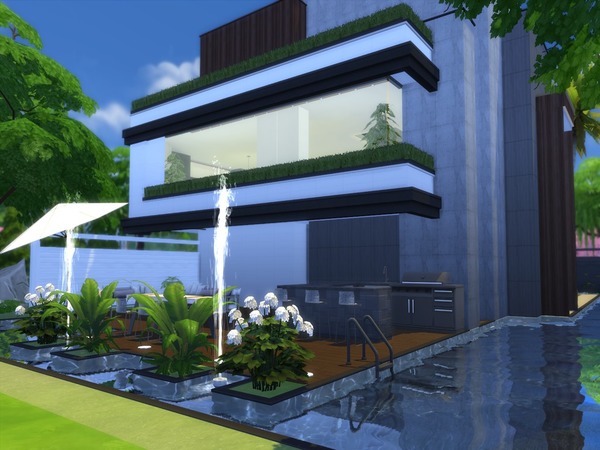 Sims 4 Casillia house by Suzz86 at TSR