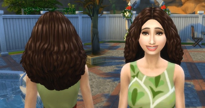 Sims 4 Long Twists hair at My Stuff