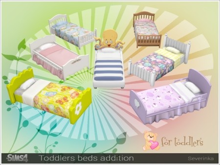 Toddlers beds addition pack by Severinka at TSR