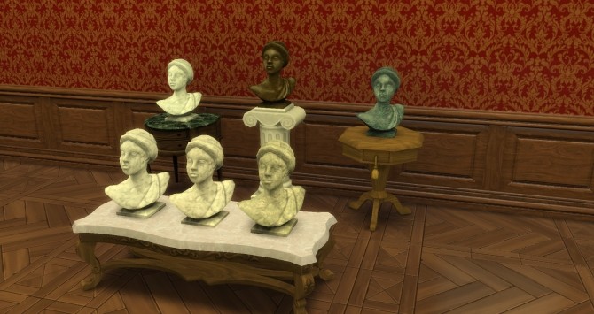 Sims 4 Head on Marble from TS2 by TheJim07 at Mod The Sims