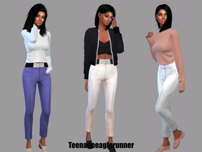 Sims 4 Charly Pants at Teenageeaglerunner