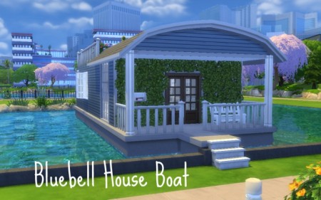 Bluebell House Boat by Innamode at Mod The Sims