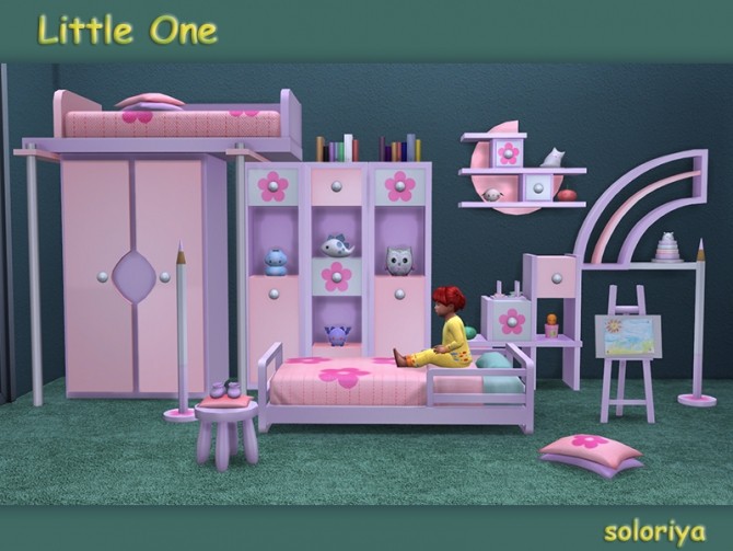 Sims 4 Little One bedroom at Soloriya