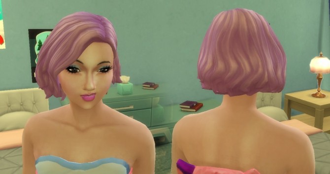 Sims 4 Amalia Hairstyle at My Stuff