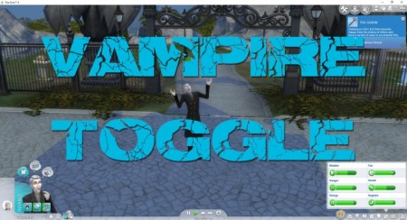 Vampire Toggle by TwistedMexi at Mod The Sims