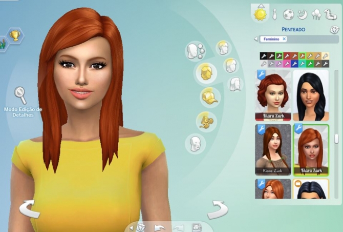 Theresa Hairstyle at My Stuff » Sims 4 Updates