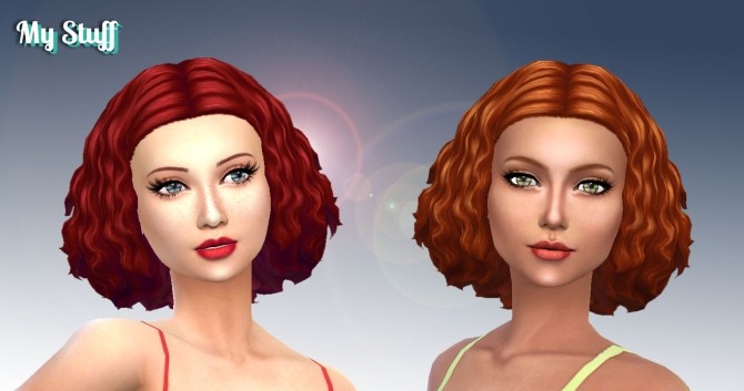 Sims 4 Funny Twists hair at My Stuff