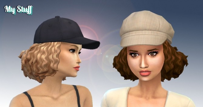 Sims 4 Funny Twists hair at My Stuff