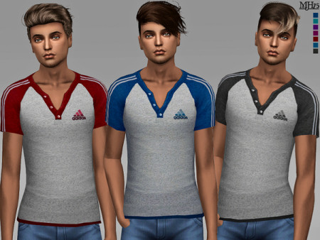 Ciaran Tops by Margeh-75 at TSR » Sims 4 Updates