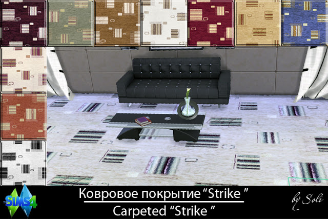 Sims 4 Strike carpet at Soli Sims 4