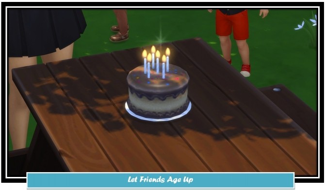 Sims 4 Let Friends age up by LittleMsSam