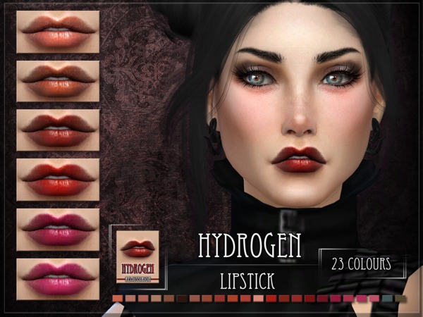 Sims 4 Hydrogen Lipstick by RemusSirion at TSR