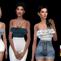 Gem Necklace at Nyloa » Sims 4 Updates