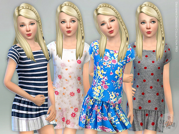 Sims 4 Designer Dresses Collection P83 by lillka at TSR