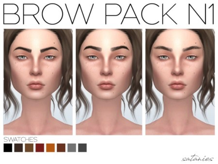 Brow Pack N1 by satanies at TSR