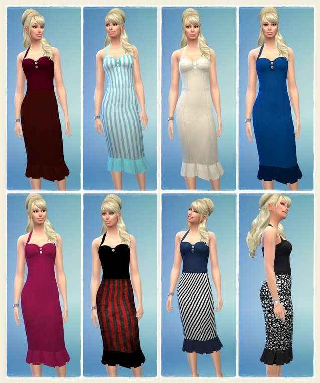 Sims 4 Hafuhga’s Roaring Dress at Birksches Sims Blog