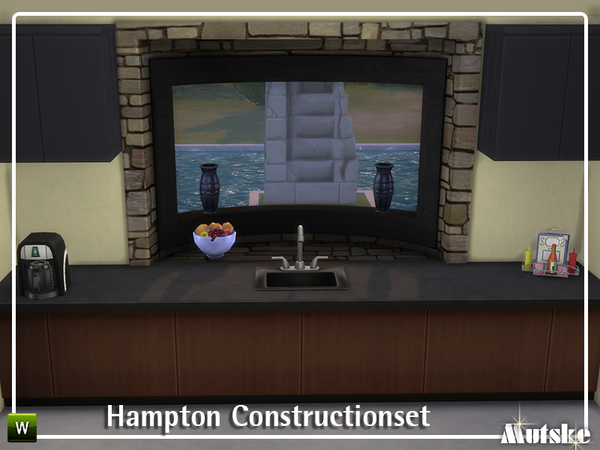 Sims 4 Hampton Construction set by mutske at TSR