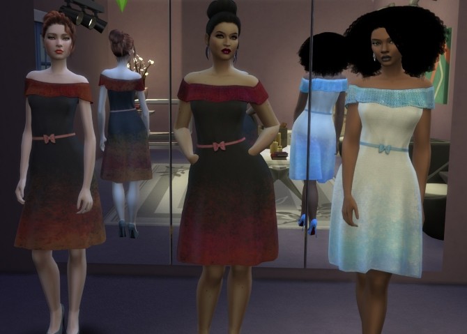 Sims 4 Brillante Dress Pack by Uberkid at Mod The Sims