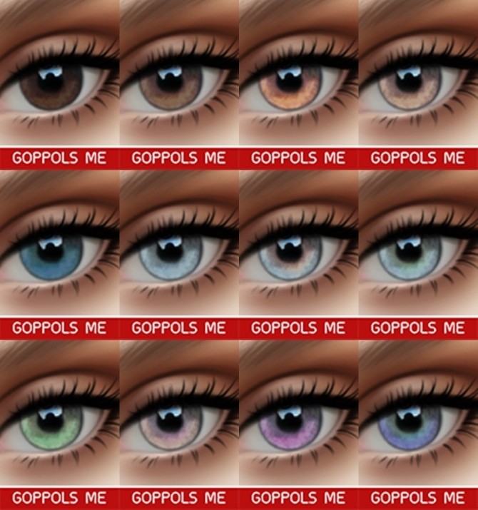 Sims 4 Eyes V3 at GOPPOLS Me