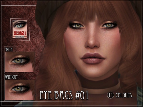 Sims 4 Eye bags 01 by RemusSirion at TSR