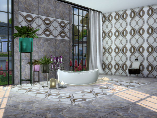 Sims 4 Trip Set Tile by marychabb at TSR
