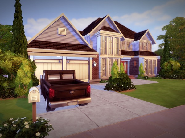Sims 4 Morningside house by melcastro91 at TSR