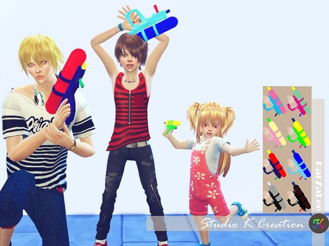 Sims 4 Water gun for all ages at Studio K Creation