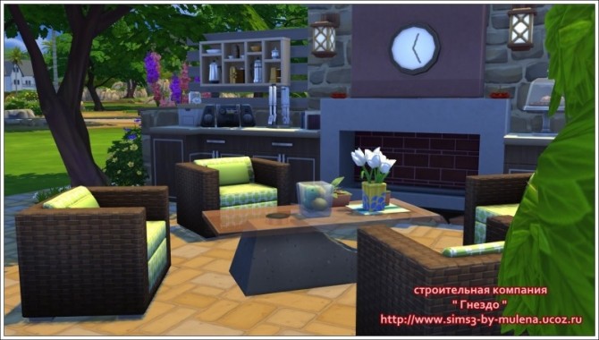 Sims 4 Backyard № 8 at Sims by Mulena