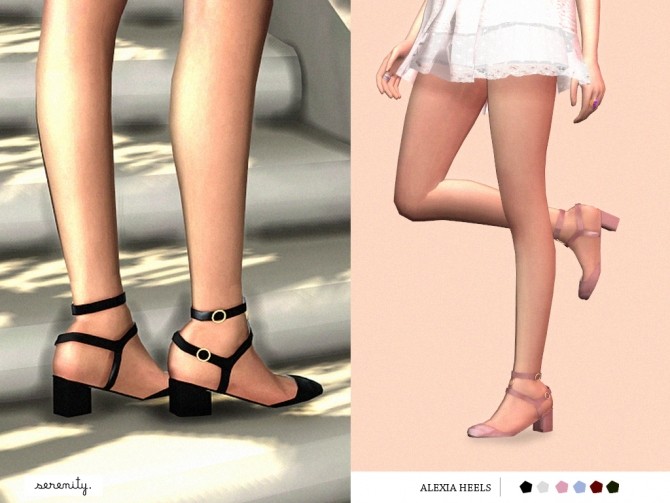 Sims 4 Alexia Heels at SERENITY