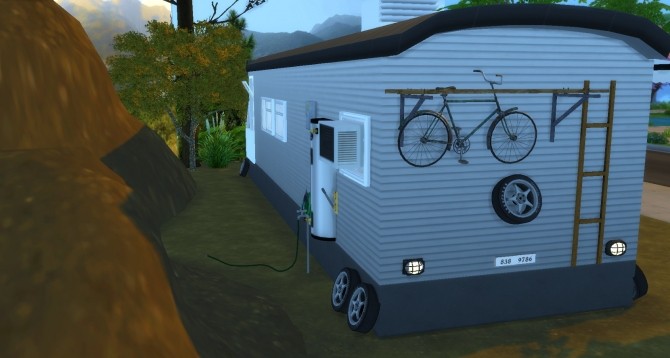 Sims 4 Benjamin Recreational Vehicle by Rissy Rawr at Pandasht Productions
