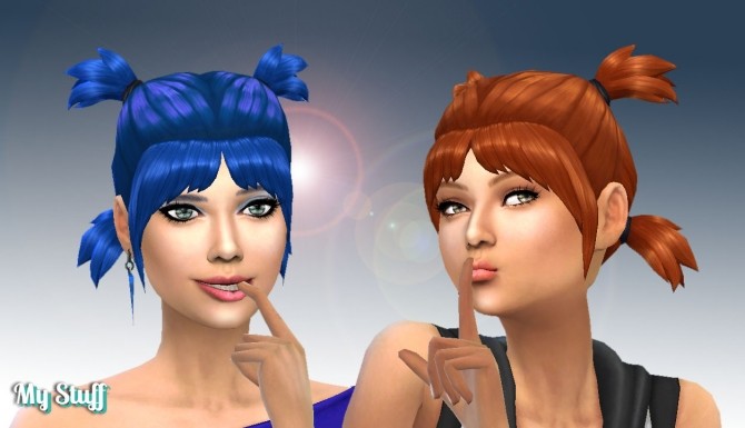 Sims 4 Playful Hairstyle at My Stuff