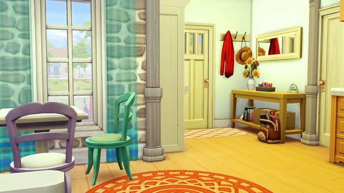 Sims 4 Colourful Breeze small house at Savara’s Pixels